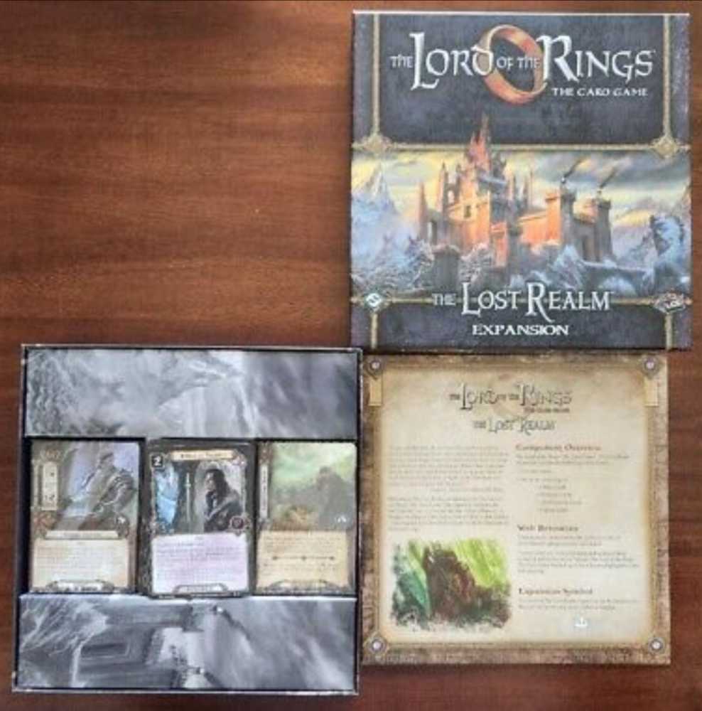 Lord Of The Rings: TCG - The Lost Realm  (1-2) board game collectible [Barcode 9781633440395] - Main Image 3