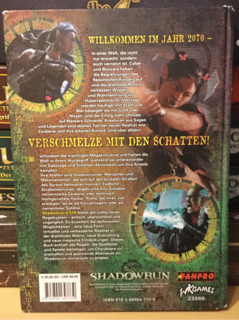 Shadowrun  (2-10) board game collectible [Barcode 9783890647739] - Main Image 2