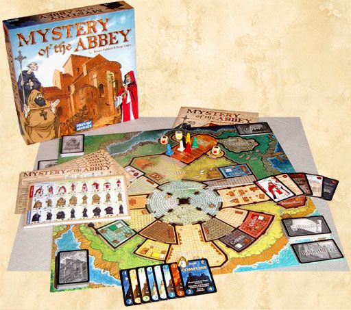 Mystery of the Abbey  (4-6) board game collectible - Main Image 2