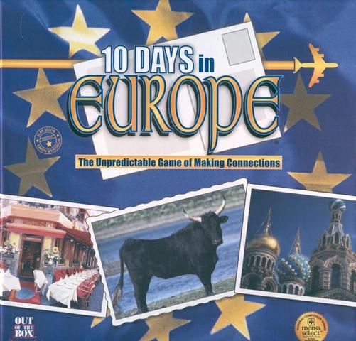 10 Days in Europe  (2-4) board game collectible - Main Image 1