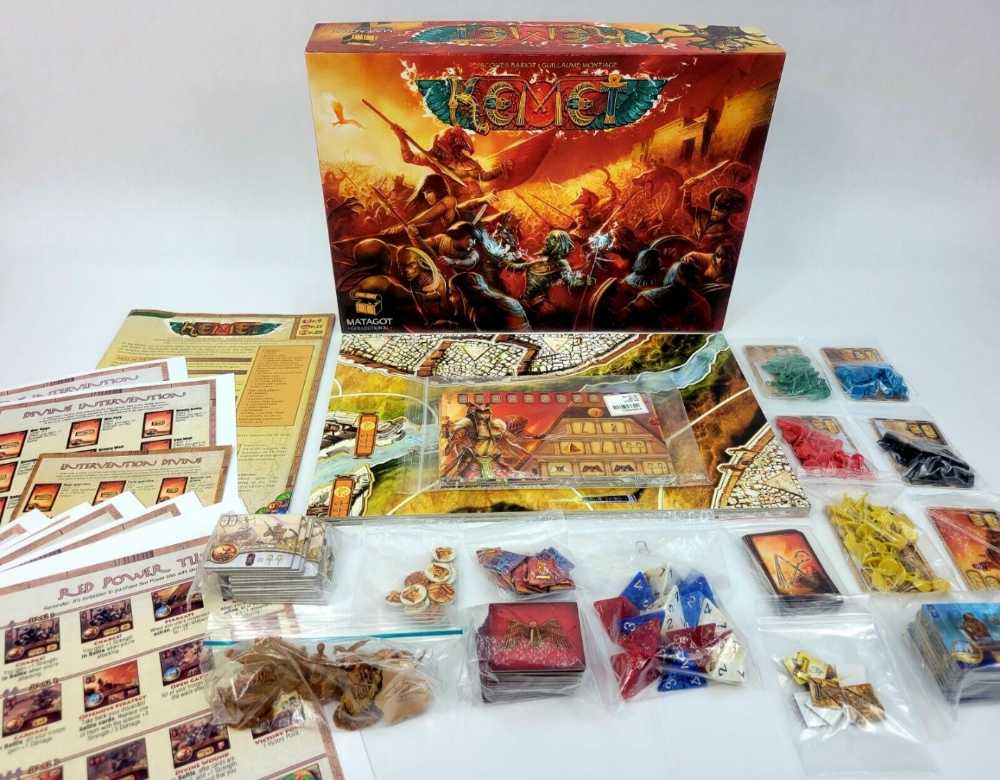 Kemet  (4) board game collectible - Main Image 3