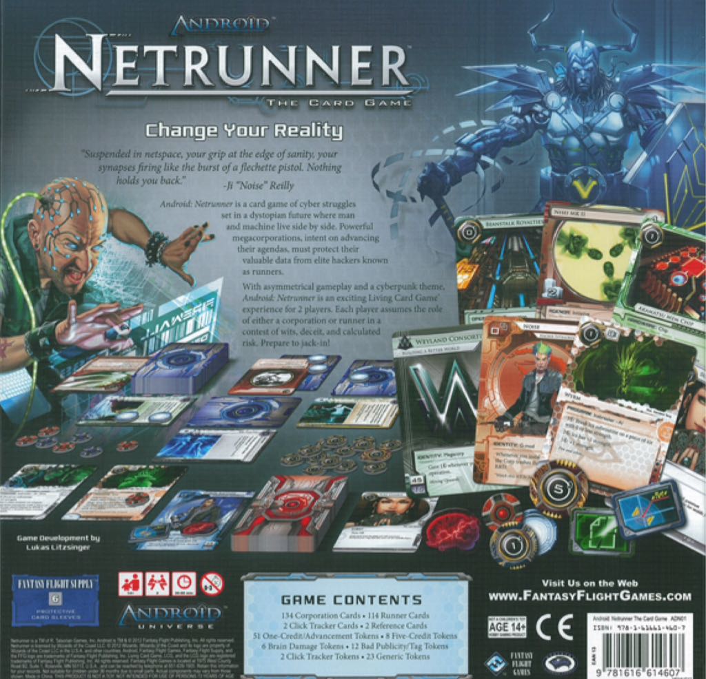 Android Netrunner  (2) board game collectible - Main Image 2