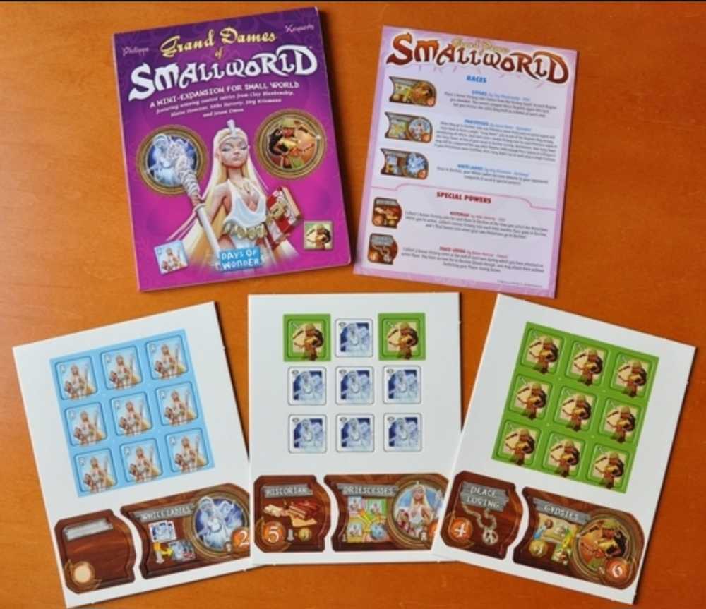 Small World: Grand Dames  (2-5) board game collectible - Main Image 3