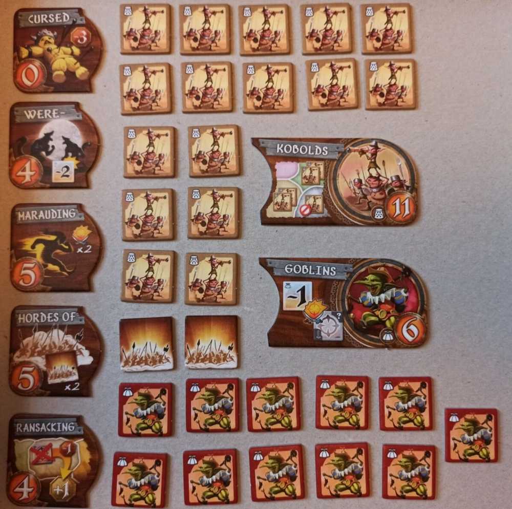 Small World: Cursed  (2-5) board game collectible - Main Image 4