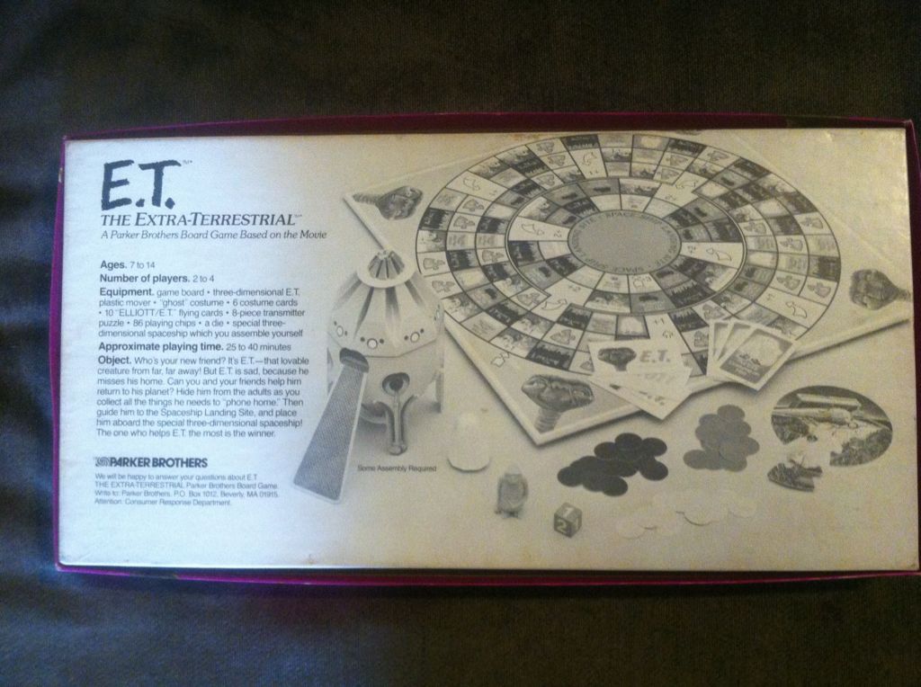 E.T. The Extra-Terrestrial  (2 to 4) board game collectible - Main Image 2