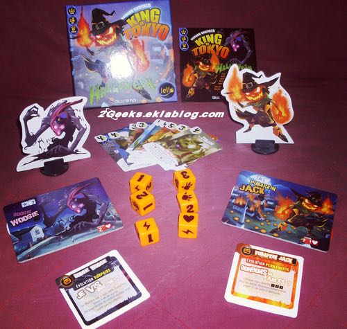 King Of Tokyo: Halloween Expansion  (2-6) board game collectible - Main Image 2