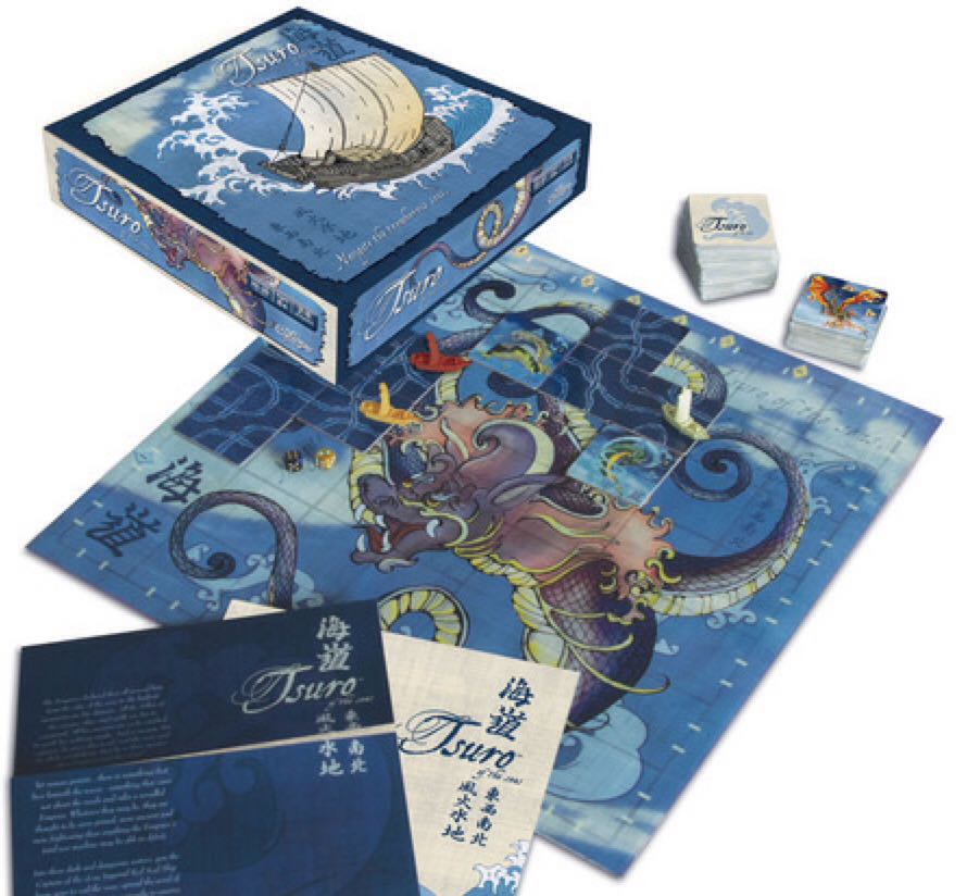 Tsuro of the Seas  (2-8) board game collectible - Main Image 2