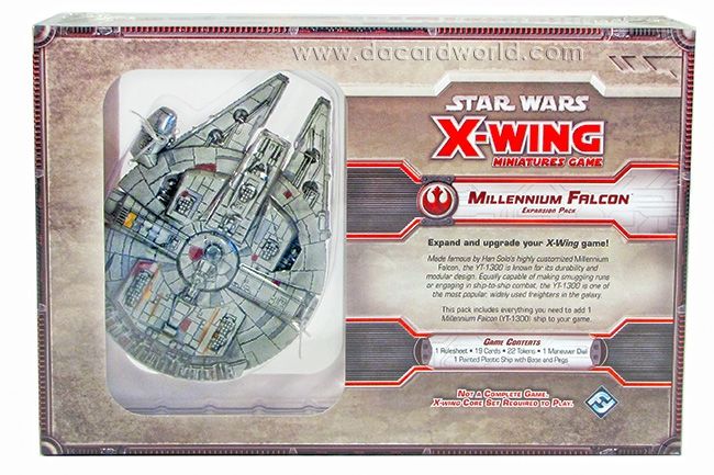Starwars X-wing: Milenium Falcon  (2+) board game collectible - Main Image 2