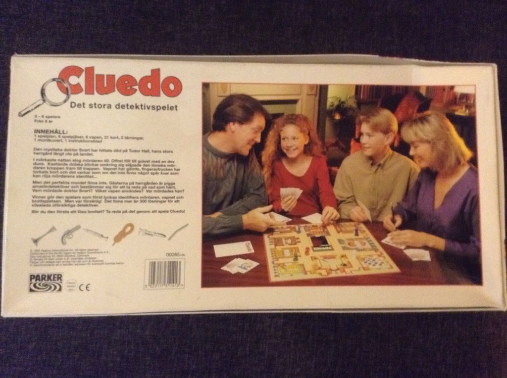 Cluedo  (3-6) board game collectible - Main Image 2