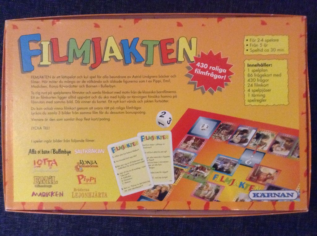 Filmjakten  (2-4) board game collectible - Main Image 2