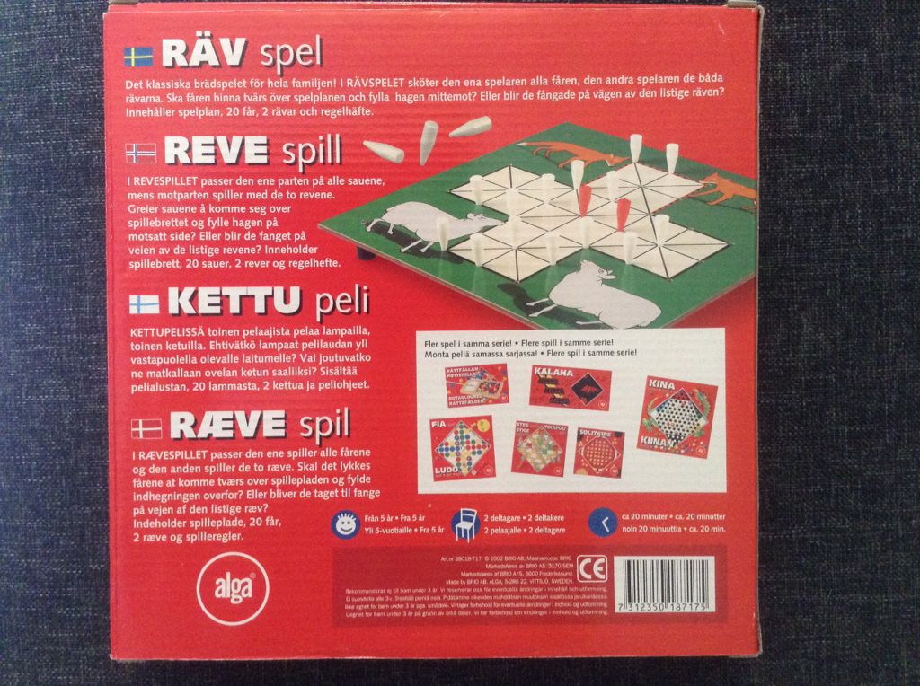 Rävspel  (2) board game collectible - Main Image 2