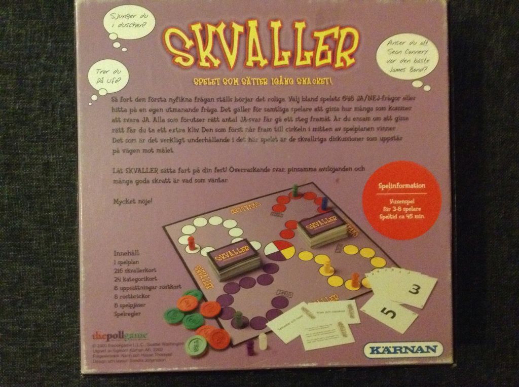 Skvaller  (3-8) board game collectible - Main Image 2