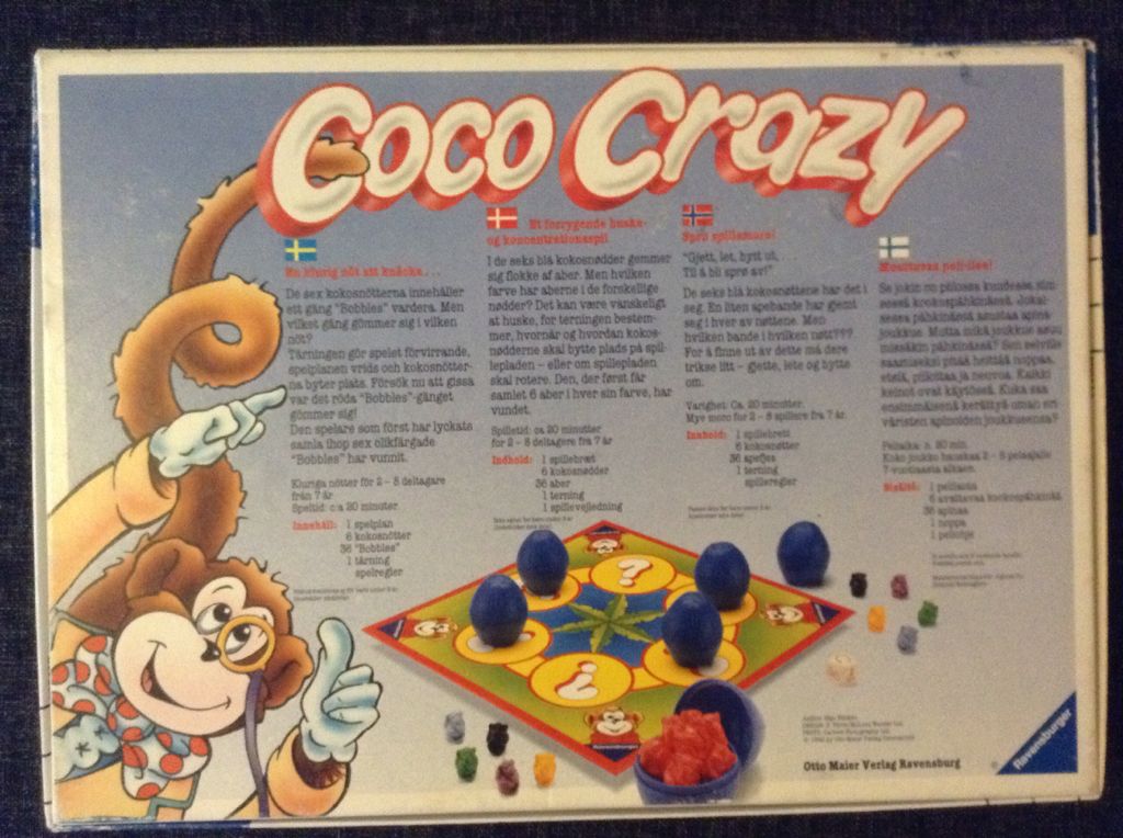 Coco Crazy  (2-8) board game collectible - Main Image 2