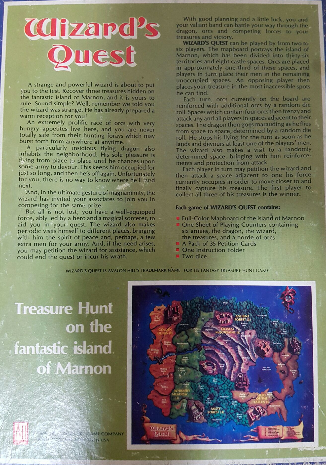 Wizard’s Quest  (2-6) board game collectible - Main Image 2