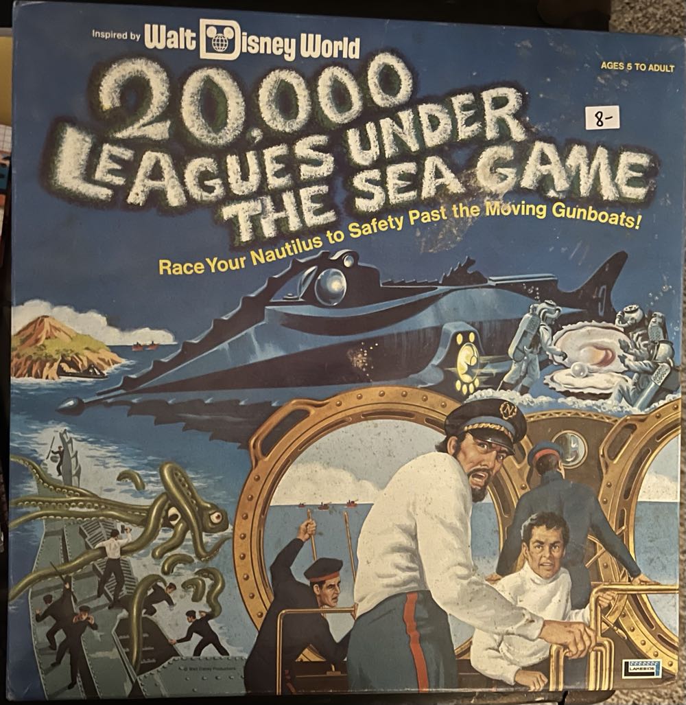 20,000 Leagues Under the Sea  (2-4) board game collectible - Main Image 2
