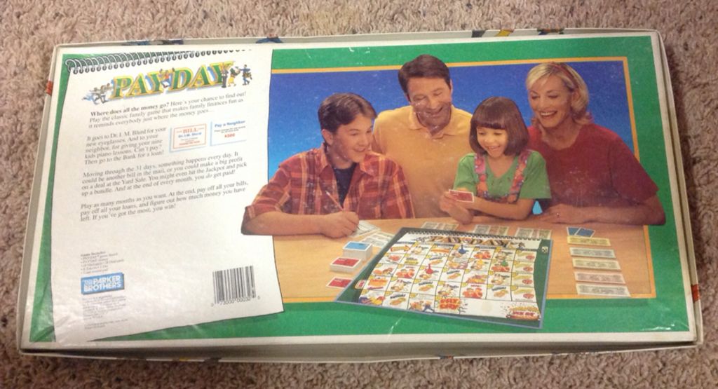 Pay Day  (2-6) board game collectible - Main Image 2