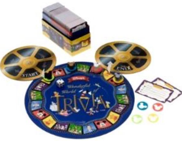 Disney Trivia  (2+) board game collectible - Main Image 2