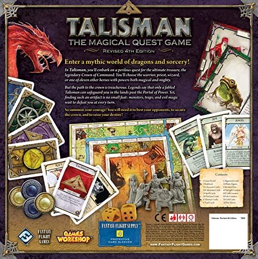 Talisman (Rev 4th Ed)  (2-6) board game collectible - Main Image 2