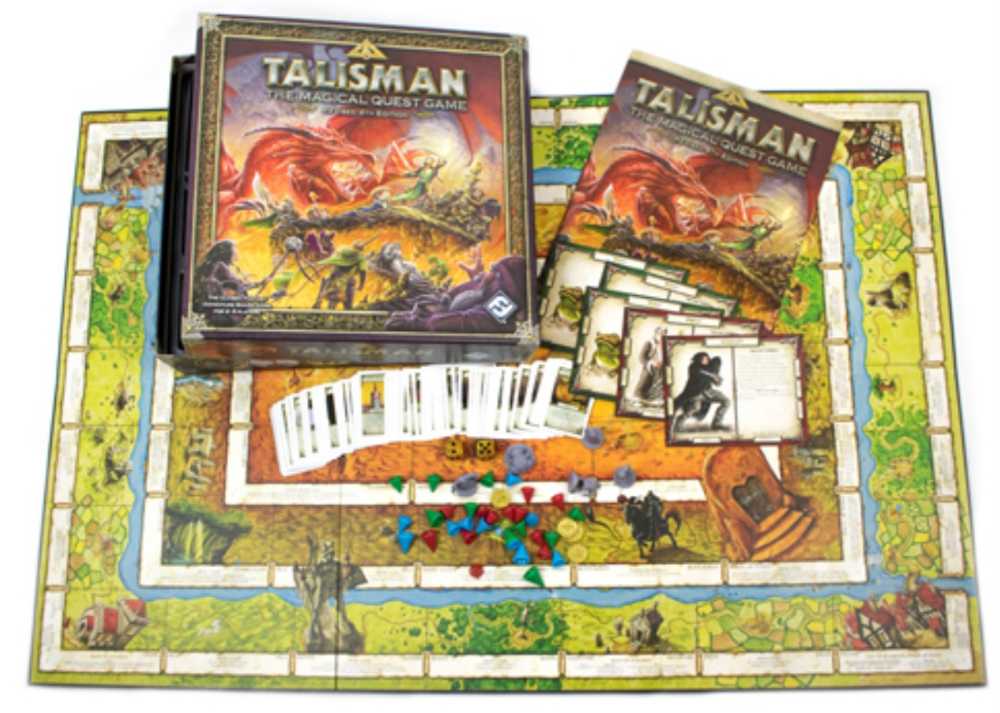 Talisman (Rev 4th Ed)  (2-6) board game collectible - Main Image 3