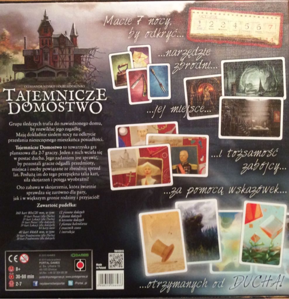 Tajemnicze Domostwo  (2-7) board game collectible - Main Image 2