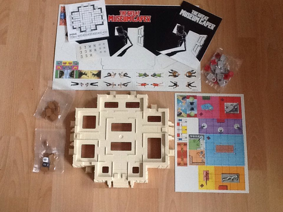 Great Museum Caper  (2 to 7) board game collectible - Main Image 2