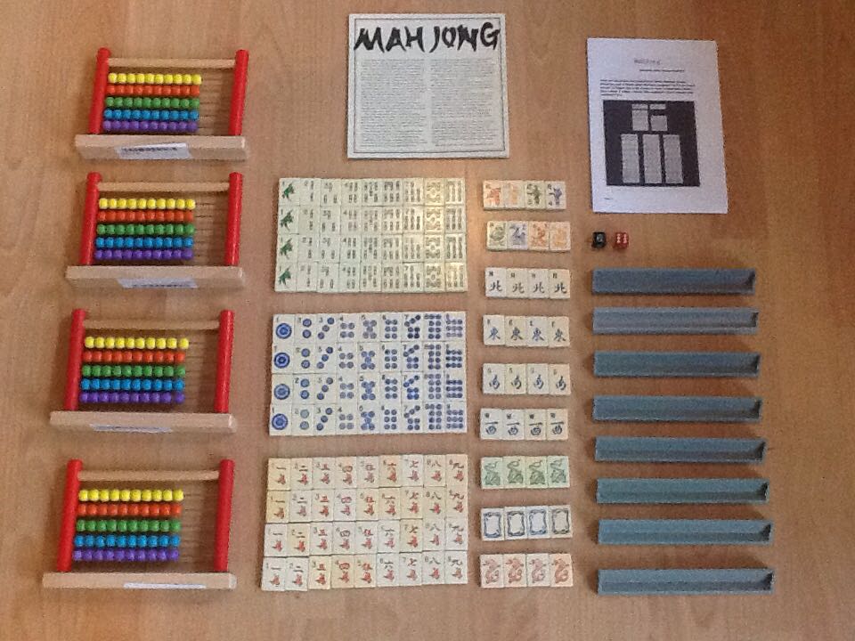 Maj Jong  (2 to 4) board game collectible - Main Image 2