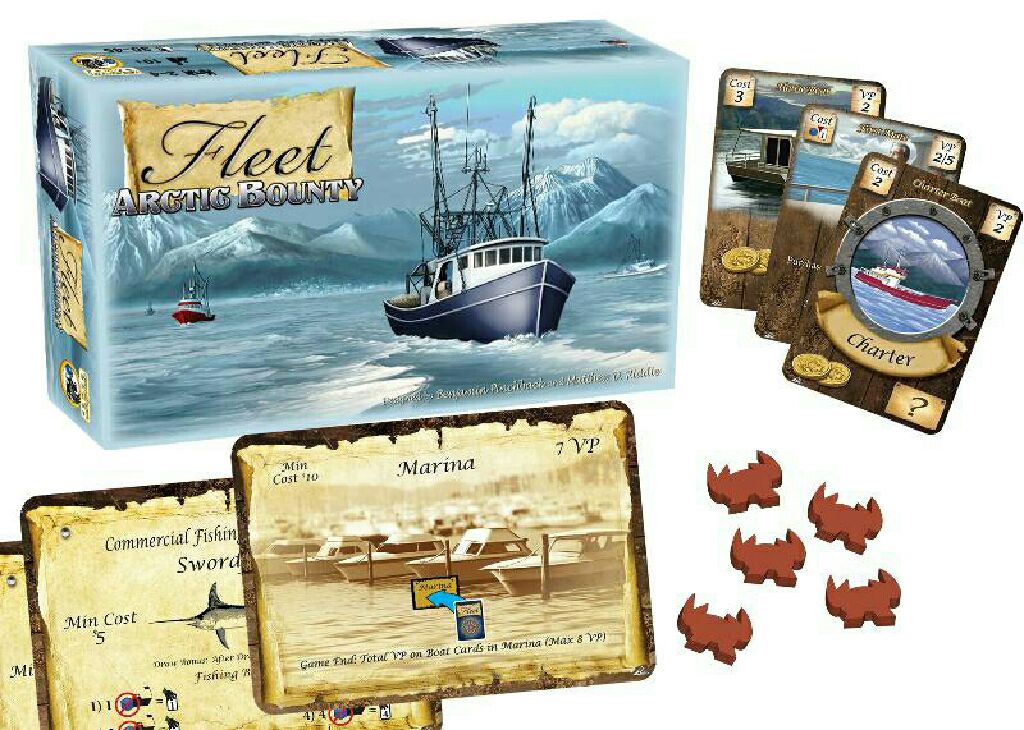 Fleet: Arctic Bounty  (1-4) board game collectible - Main Image 2