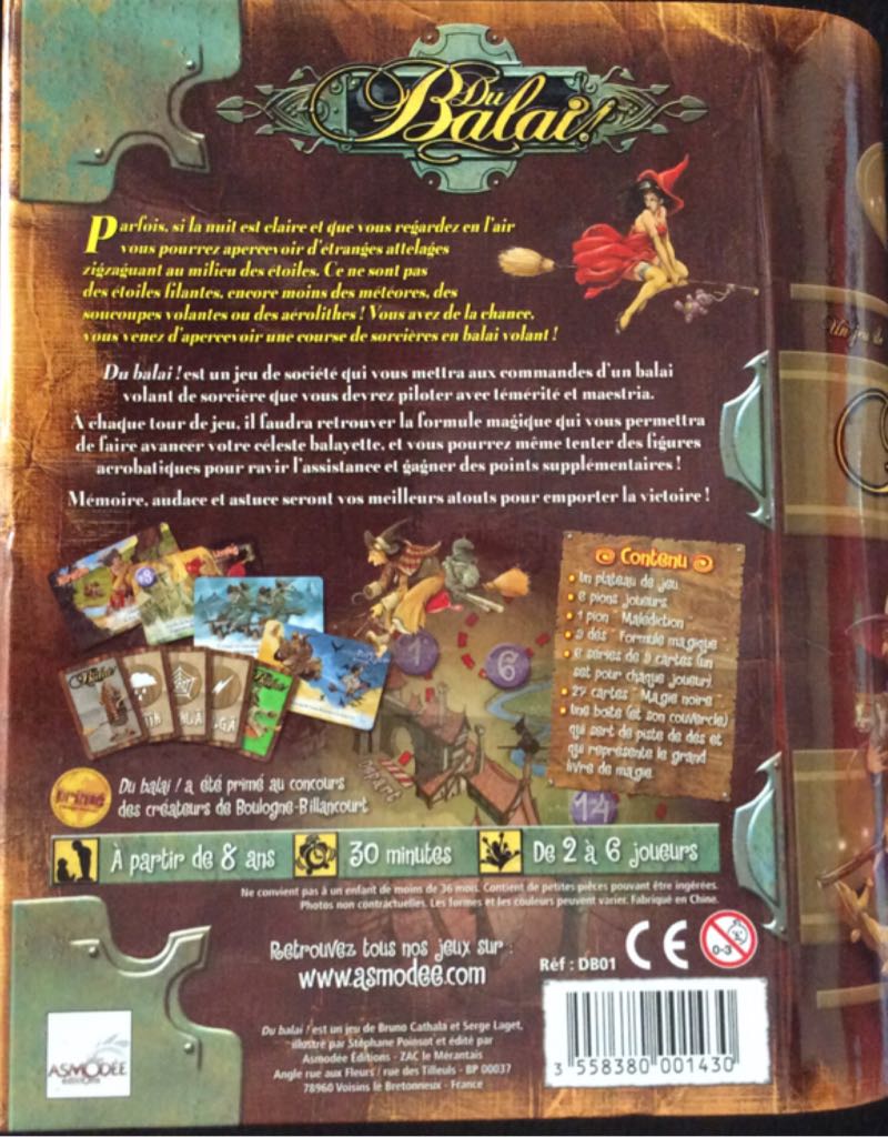 Du balai !  (2-6) board game collectible - Main Image 2