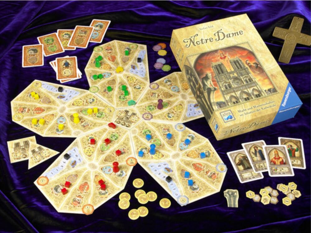 Notre Dame  (2-5) board game collectible - Main Image 2