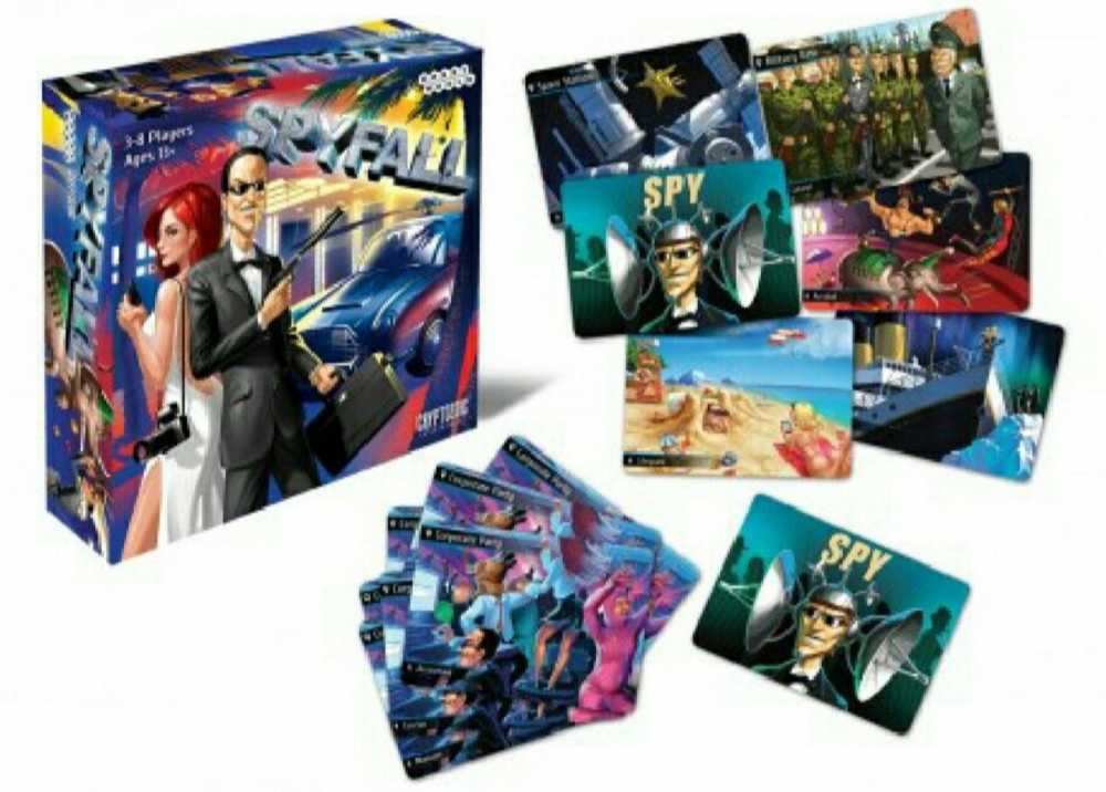 Spyfall  (3-8) board game collectible - Main Image 3