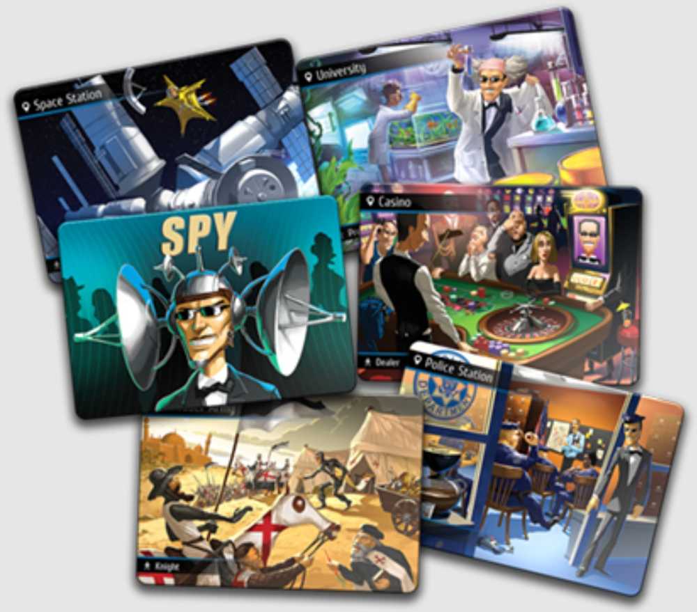 Spyfall  (3-8) board game collectible - Main Image 4