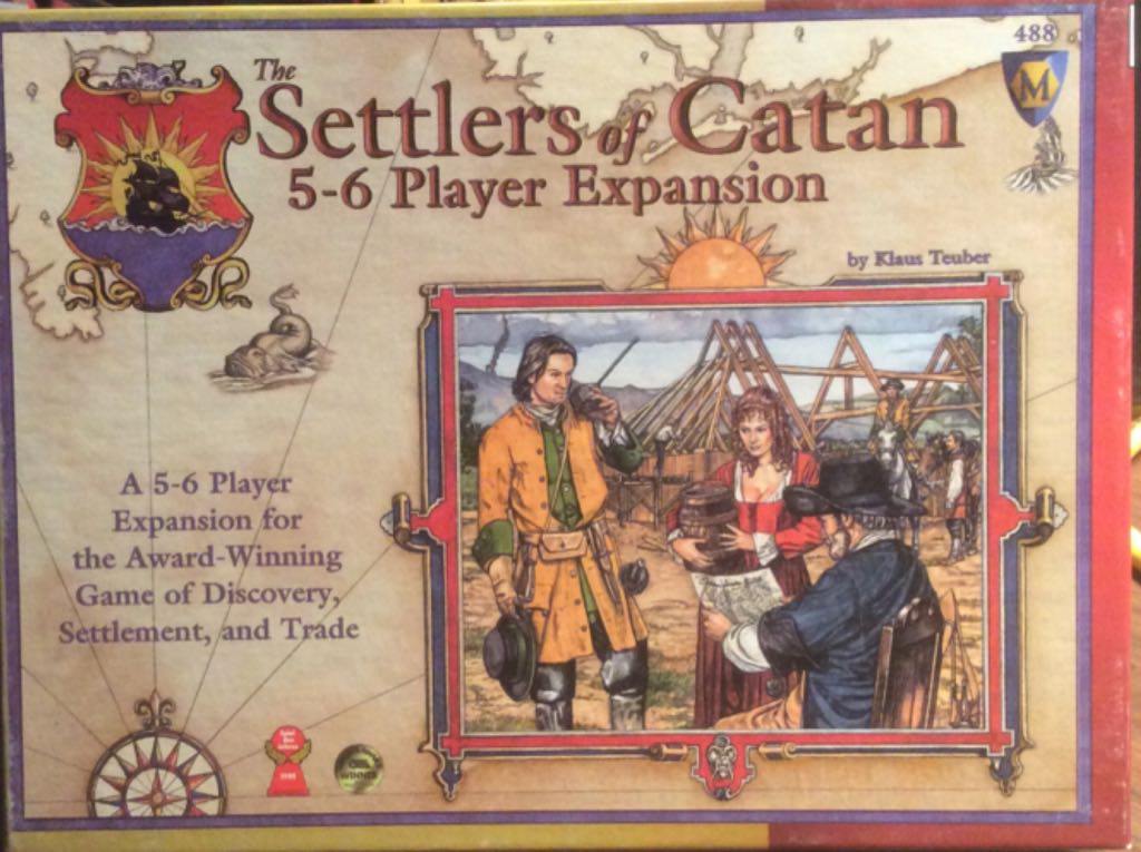 Catan: The Settlers of Catan 5 - 6 Player Expansion (5 - 6) board game collectible - Main Image 1