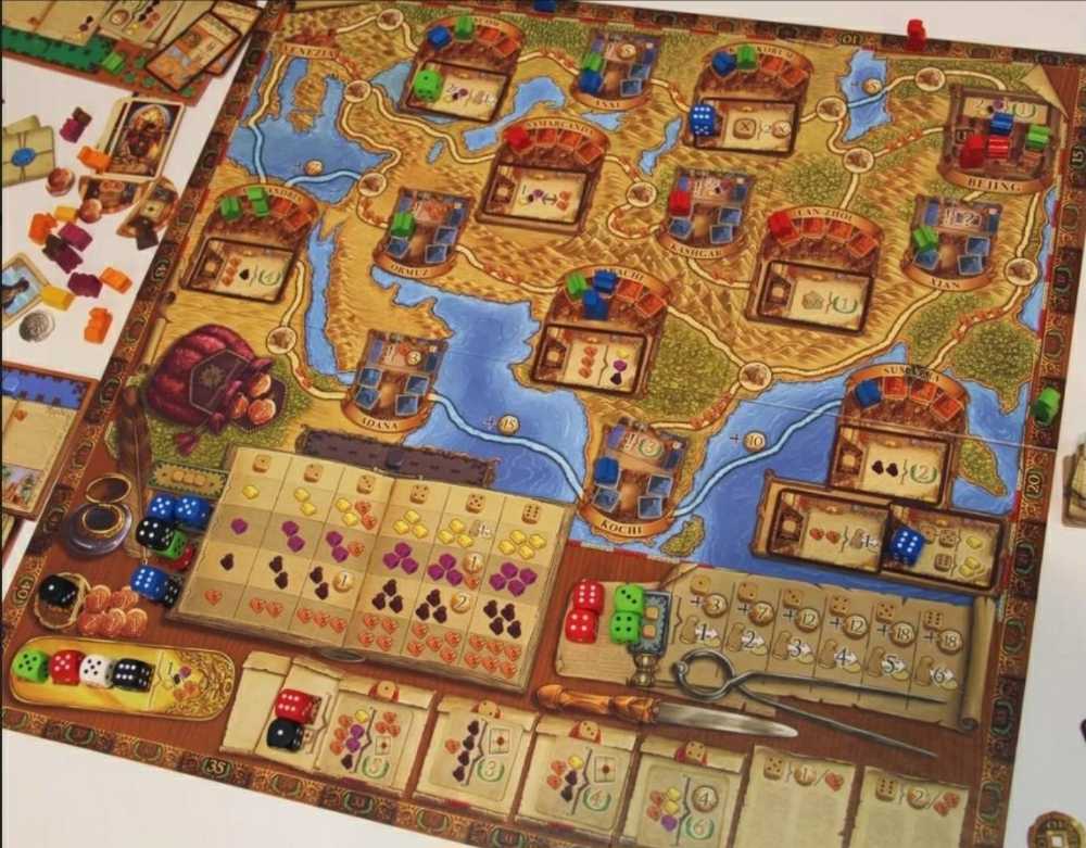 The Voyages of Marco Polo  (3-4) board game collectible - Main Image 3