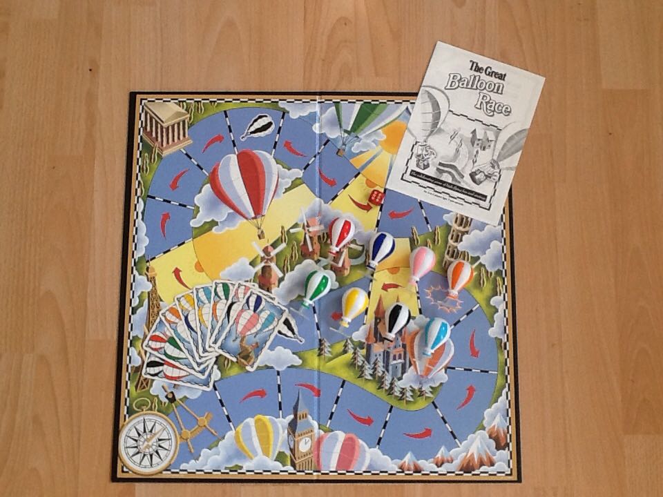 The Great Balloon Race  (2 to 8) board game collectible - Main Image 2