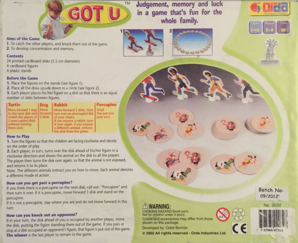 Got U  (4) board game collectible - Main Image 2