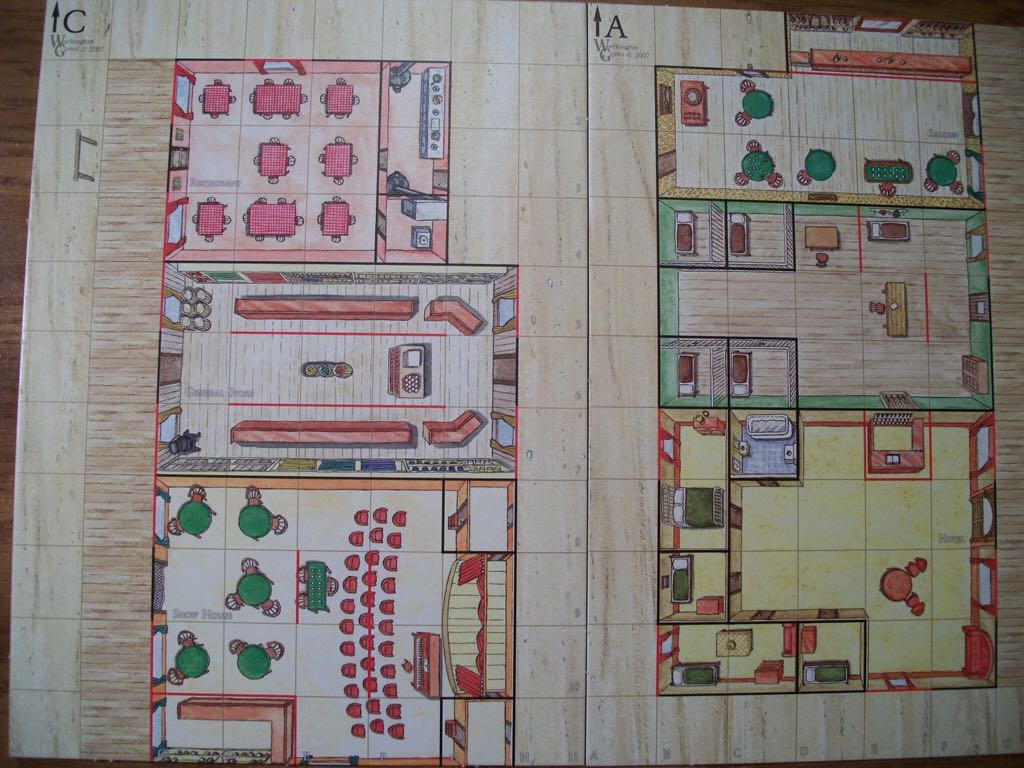 Cowboys (The way of the gun)  (2-8) board game collectible - Main Image 2