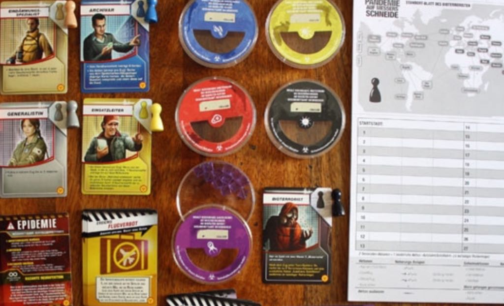 Pandemie: Auf Messers Schneide Erweiterung  (1-6) board game collectible - Main Image 2