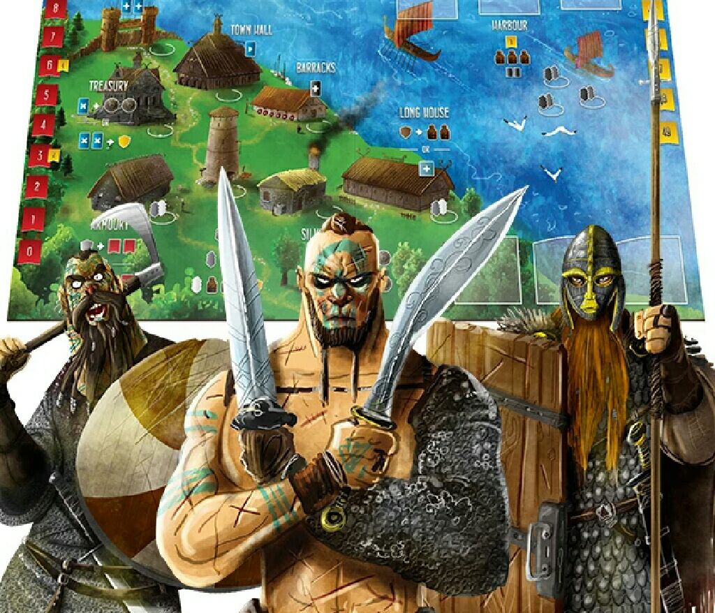 Raiders Of The North Sea  (2-4) board game collectible - Main Image 2