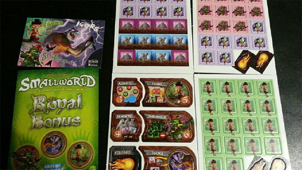 Small World: Royal Bonus  (2-5) board game collectible - Main Image 2
