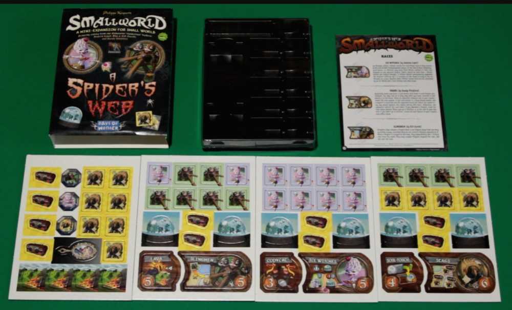 Small World: Spider’s Web  (2-5) board game collectible - Main Image 3