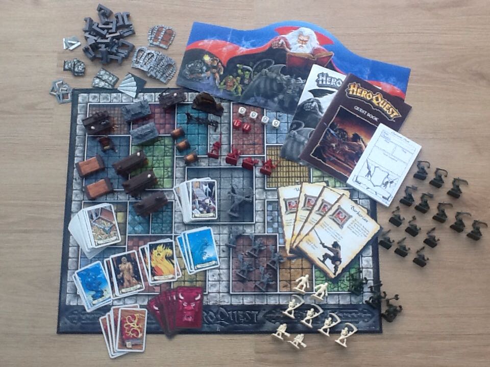 HeroQuest  (2 to 5) board game collectible - Main Image 2