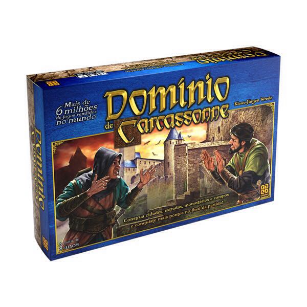Domínio Carcassonne  (2-5) board game collectible - Main Image 1