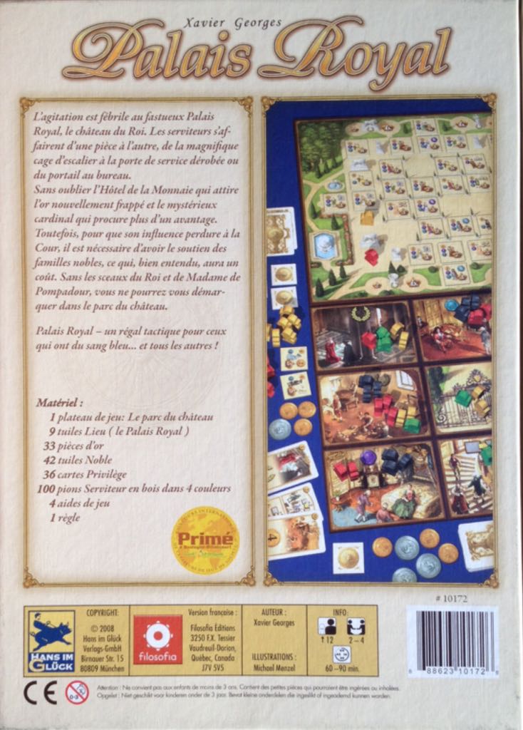 Palais Royal  (2-4) board game collectible - Main Image 2