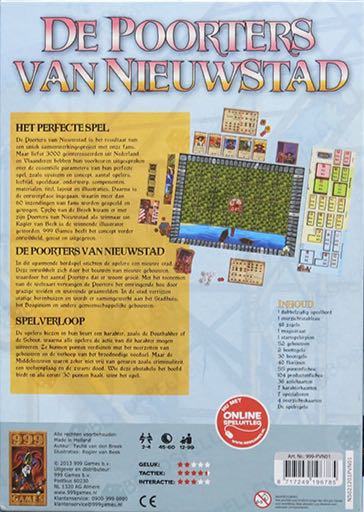 De Poorters Van Nieuwstad  (2-4) board game collectible - Main Image 2