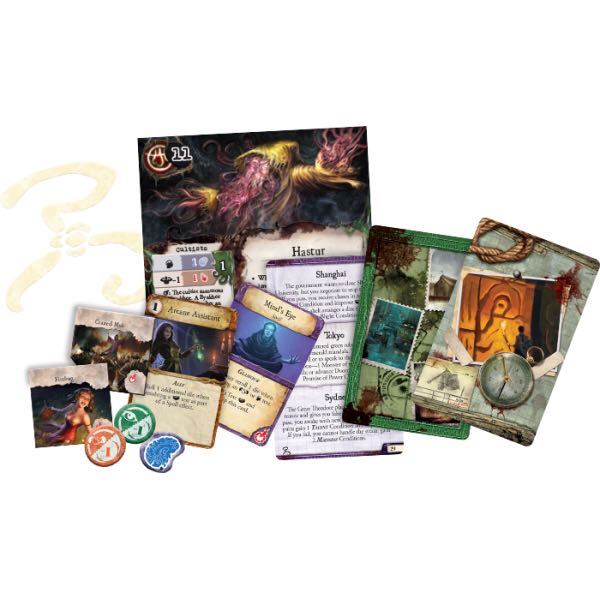 Eldritch Horror: Signs Of Carcosa  (1-8) board game collectible - Main Image 2