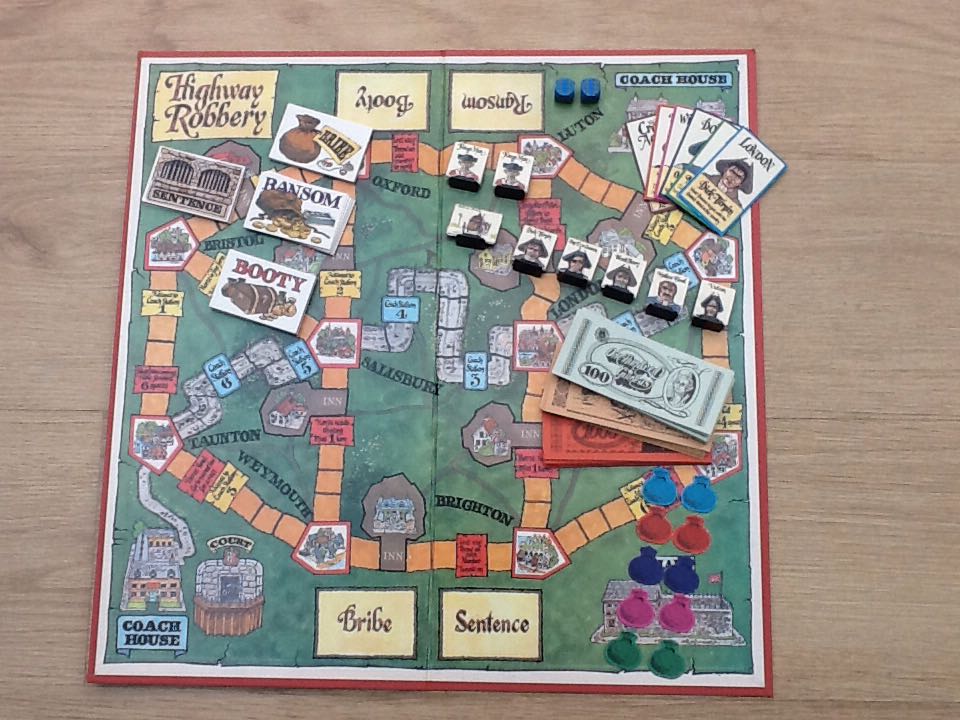 Highway Robbery  (2 to 6) board game collectible - Main Image 2
