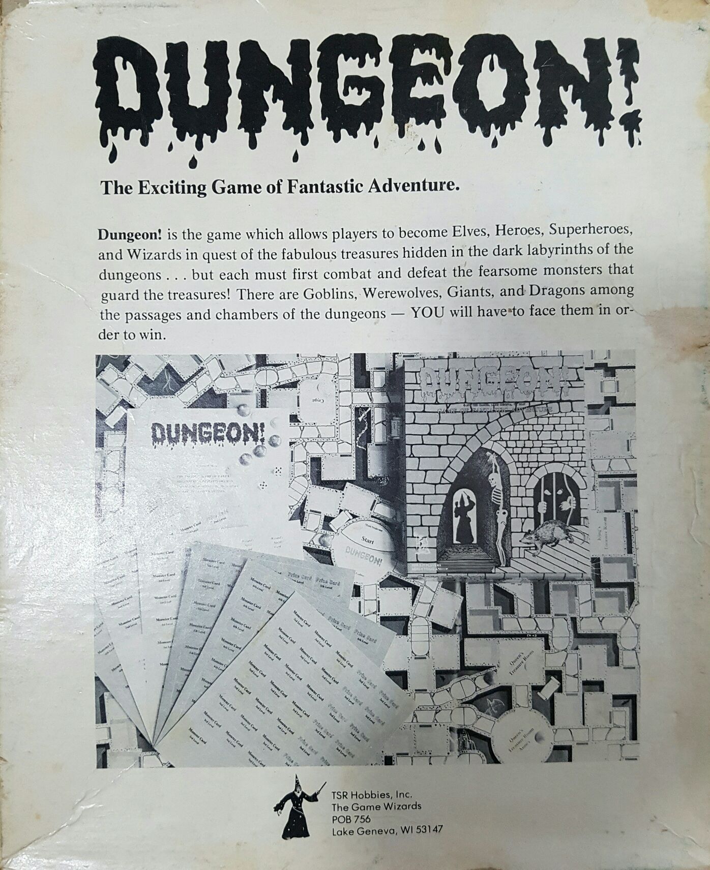 Dungeon  (2-12) board game collectible - Main Image 2