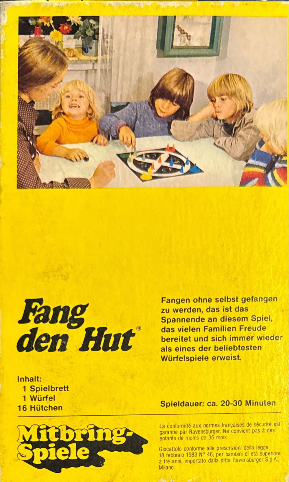 Fang den Hut (2-6) board game collectible - Main Image 4