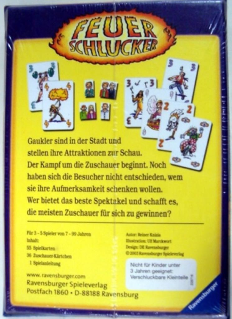 Feuerschlucker  (2-6) board game collectible - Main Image 2