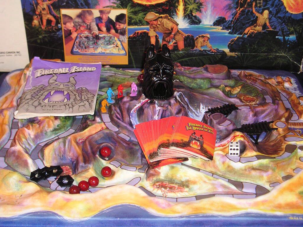 Fireball Island  (2-4) board game collectible - Main Image 2